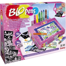 LANSAY - BLOPENS - Super Centro di Attività Feroiche - Disegno e Colorazione - Da 5 anni