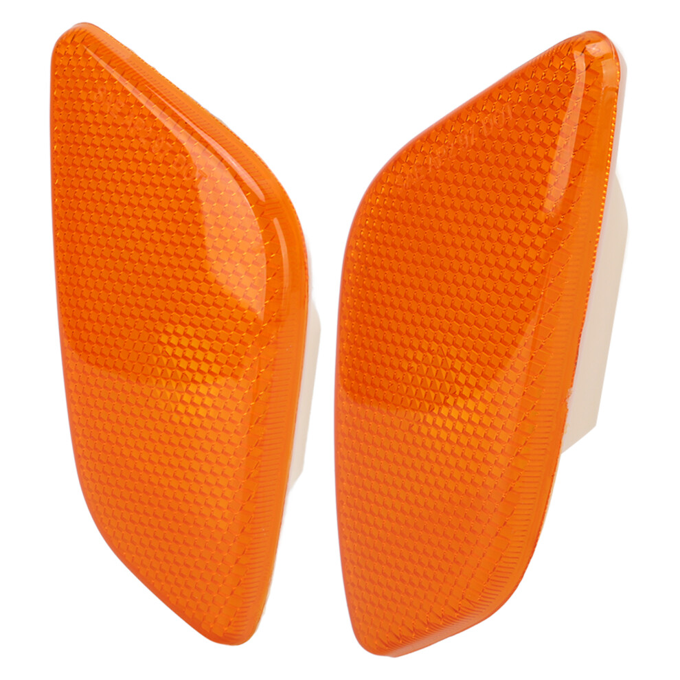 Replacement Side Marker S For Jeep Wrangler Front Fender Corner Side Marker Lens Dur And High-Quality Dot Sae Fmvss Certified Easy Light/Amber 9190834374147
