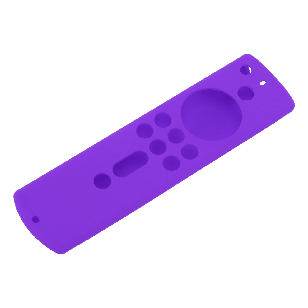 Silicone Protective Case For Fire Tv Stick 4K 2018 Remote, Purple 9491372340510