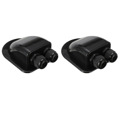 2X Dach Draht Eingang Verschraubung Box Solar Panel Kabel Wohnmobil Caravan Boat-B