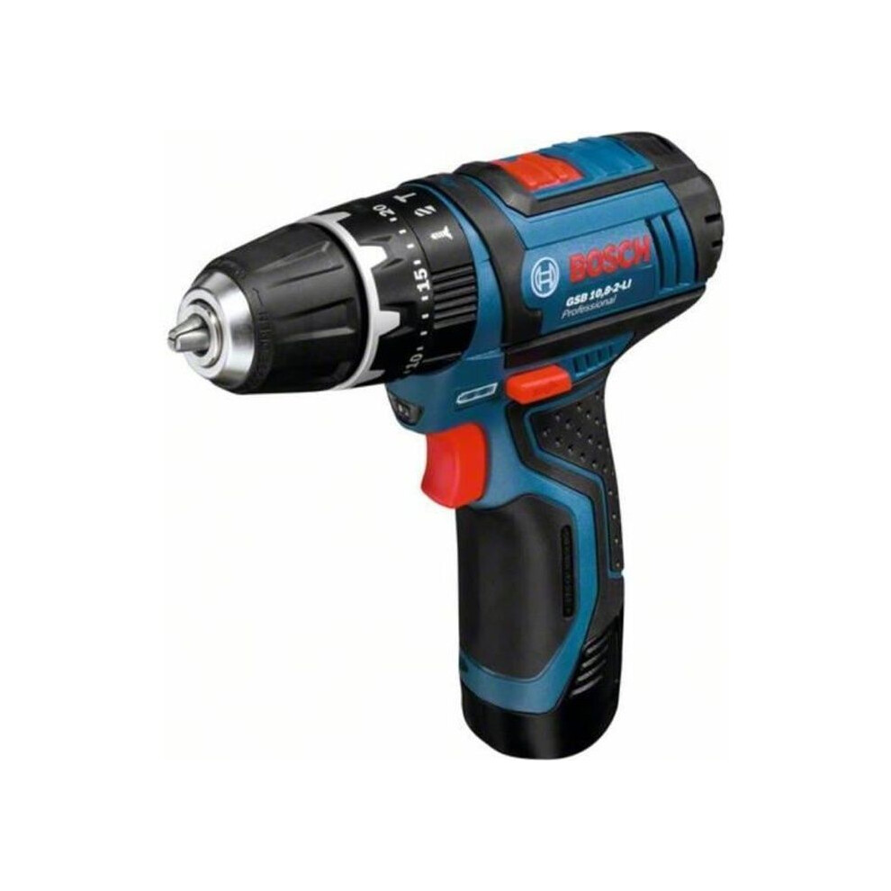 Bosch GSB 10,8-2-LI Professional Cordless Hammer Drill + L-Boxx Without Battery