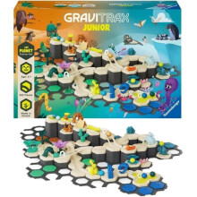 Gravitrax Junior - Starterset XXL Mijn Planeet 184 stukken - Kogelbaan - Creatief bouwspel - Vanaf 3 jaar -
