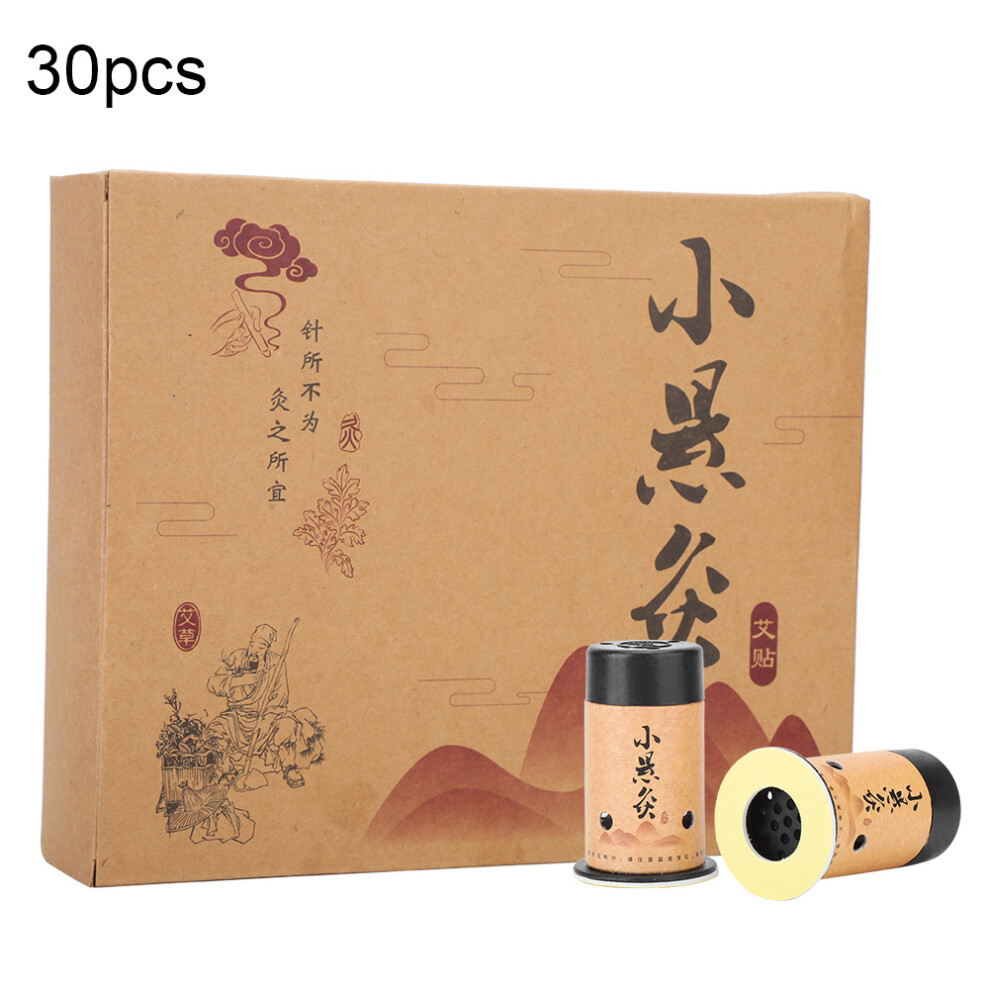 Cold And Dampness Removal Promotes Blood Circulation Reusable Moxa Tool with Larger Moxibustion Surface Smokeless Moxibustion Box Activated Charcoal