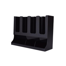Breakroom Coffee Condiment Organizer Disposable Paper Cup Holder Dispe