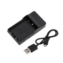 Teljesen kompatibilis akkumulátortöltő Olympus BLS1BLS5BLS50 készülékhez, micro USB bemenettel, LED kijelzővel, túltöltés elleni