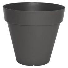 Blumentopf - RIVIERA - SOLEILLA Rund - Ø 49 x H 44,8 cm - Grau