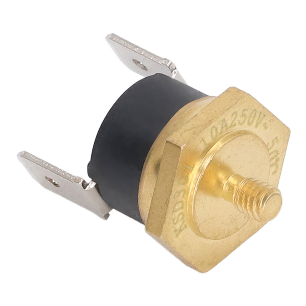 5Pcs Ksd301 Copper Thermostat 250V 10A Bimetal Snap Disc Switch 4081372144499