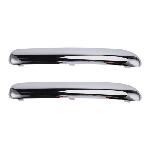 Front Bumper Trim Left and Right Side 51116800143 51116800142 for  Cooper R50 2001-2004 Silver
