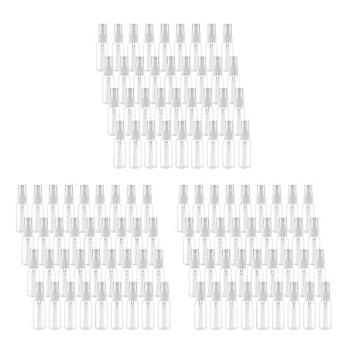 108Pcs 30Ml/1Oz  Fine Mist Spray Bottles Refillable Bottles Small Empty Clear Plastic Travel Size Bottles