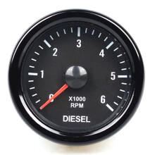 2inch 52MM 0-6000 RPM Tachometer Backlight Tacho Meter Electrical Tachometer Gauge for 1-20 Cylinder Engine