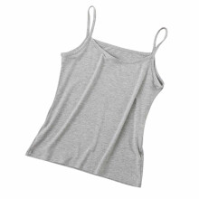 Damen ärmelloses Spaghettiträger-Top Grau Einheitsgröße 40-65 kg
