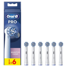 Pro Sensitive Clean Toothbrush Heads Pack of 6