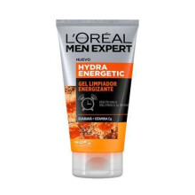 Gel de limpeza facial - L'Oreal - Hydra Energetic - 100 ml - Para todos os tipos de pele - Homem