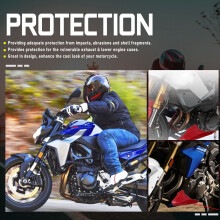 BWM F900R 2021 Motorgehäuseabdeckung Rot