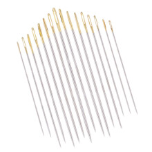 16Pcs/set Steel Hand Sewing Needles for Embroidery Cross Stitch with