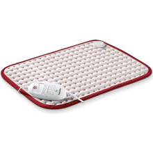 Hk Comfort - Cuscino riscaldante morbido e confortevole con comando removibile, 3 livelli di temperatura - lavabile in lavatrice