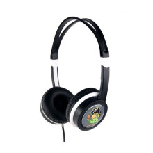 GEMBIRD HEADPHONES FOR KIDS VOLUME CONTROL BLACK