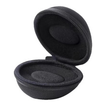 Portable Single Watch Box Multipurpose Black Sturdy with Zipper Storag