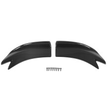 Diffuseur arrière haute stabilité à grande vitesse, aileron de pare-chocs latéral Uni Fit pour voiture, tapis PP, installation facile,