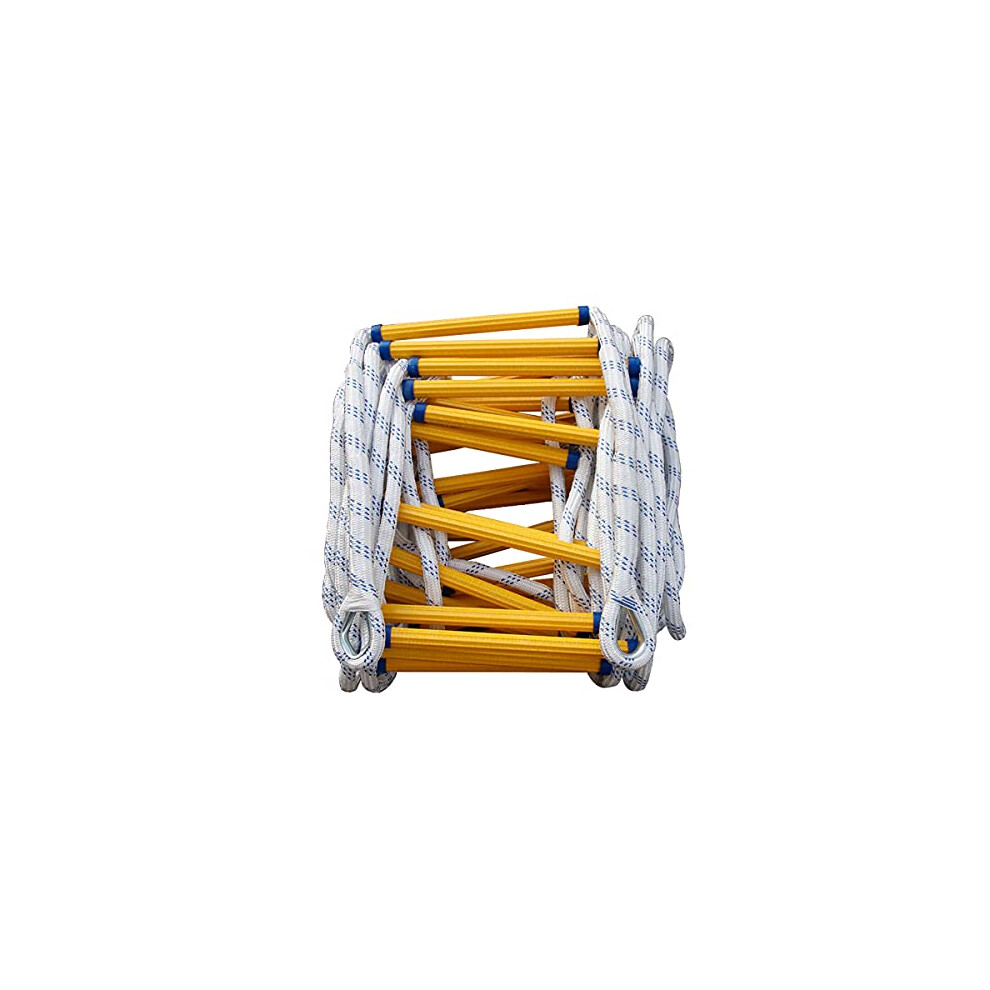 Fire Escape Ladder Rope Ladder For Adults, Windows And Balcony, 3M15m, 420 Kg, Hooks, Fast Deploy, 24 Storey 9189345917905