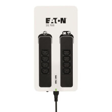Omvormer/Stekkerdoos/Bliksembeveiliging - EATON 3S 700 IEC - Off-line UPS - 3S700I - 700VA (8 IEC-aansluitingen)