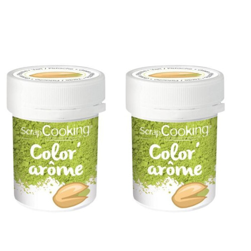 Corante alimentar verde sabor pistache 20 g