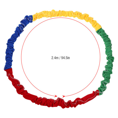 Colourful Stretch Rope for Group Games
