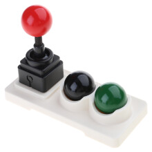 Vintage Game Joystick K20 Metall-Tastenkappe für-Schwarz