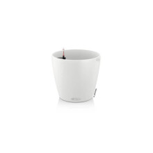 LECHUZA Vaso da fiori - Classico color 28 - Ø 28 x 26 - Kit completo - Bianco - 9 L