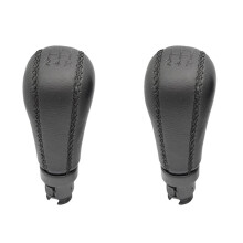 2X for S60 S80 V70 XC70 PU Leather Gear Shift Knob Handball Accessories 5 Speed