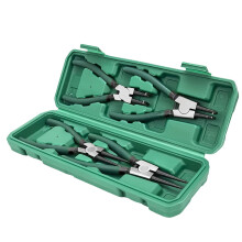 4 Pieces Snap Ring Pliers Set Straight Bent High Carbon Steel Circlip