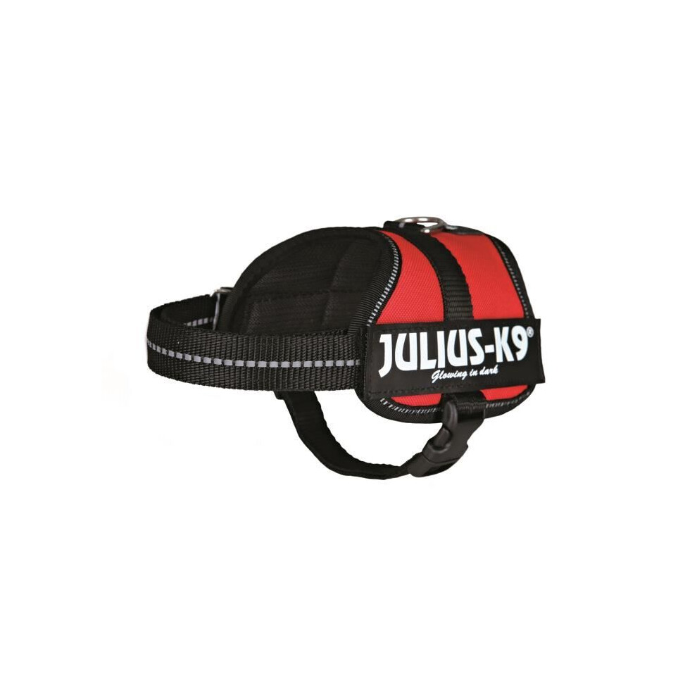 Julius K9 Julius-K9, 162R-Bb2, Powerharness, Size: Baby 2, Red - Harness Dog K9 Julius - Harness Dog K9 Julius Power Puppy Reflective Baby Mini