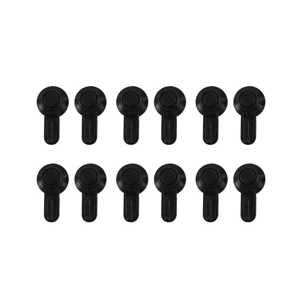 12 Pcs Suction Cup Hooks Powerful Suction Cup Bathroom Hooks,Vacuum Wall Hooks For Towel,Waterproof Shower Hooks 6031820793258