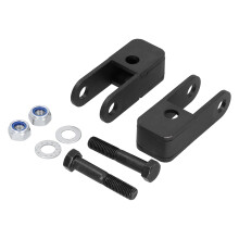 Easy Installation Front Shock Extension Adjustable Suspension Leveling Lift Kits Corrosion Resistance Heavy Duty Steel Stock Shocks Reuse Bolt On For