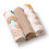 Camas em mousseline arco-íris 70x70, Babyono 1