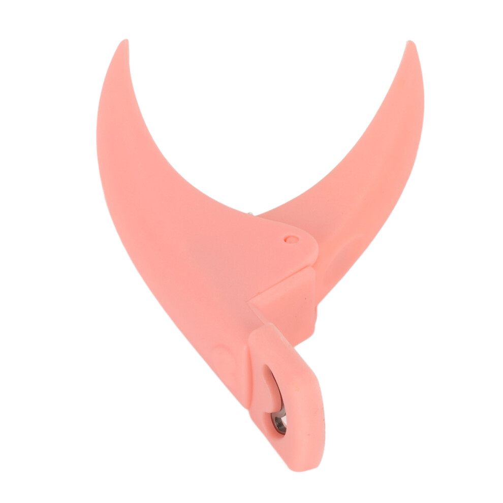 Pink False Nail Trimmer Acrylic Nail Clipper Stainless Steel Manicure Tool