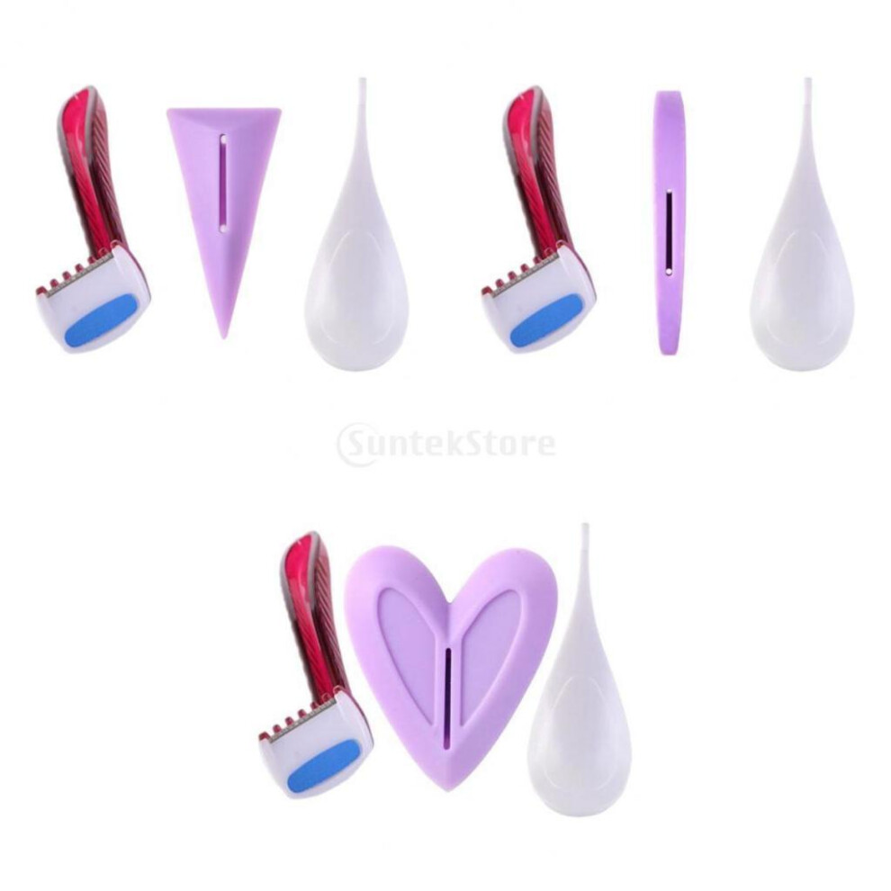Bikini Razor Shaver Shaping Tool for Pubic Hair and Skin Starfish/