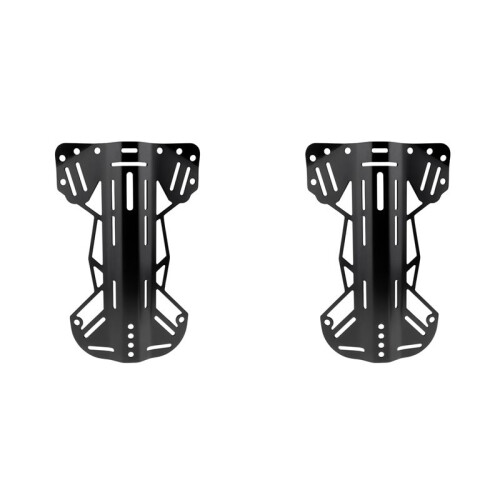 2X Scuba Diving BCD Technical Diving Backplate Back Harness Hardware Scuba Diving Backplate für Wassersport