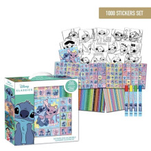 Aufkleber - CERDA - Disney Stitch - Attraktives Design - Einfach zu verwenden - Langlebig
