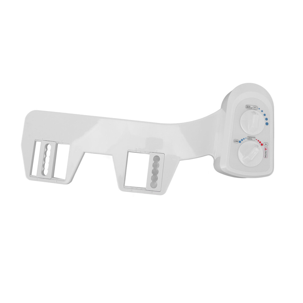 Abs White Toilet Bidet With Double Knob, Self-Cleaning, No Electricity 5031373326980