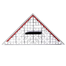 Triangle Ruler 10inch Triangle Angle Protractor for Design Painting Wo