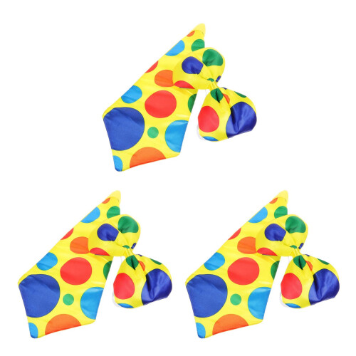 6Pièces Costume Clown Performance Lavable Facile À 2
