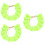 3Pièces Casquette Bain Bébé Vert Tpe Confortable Double 7