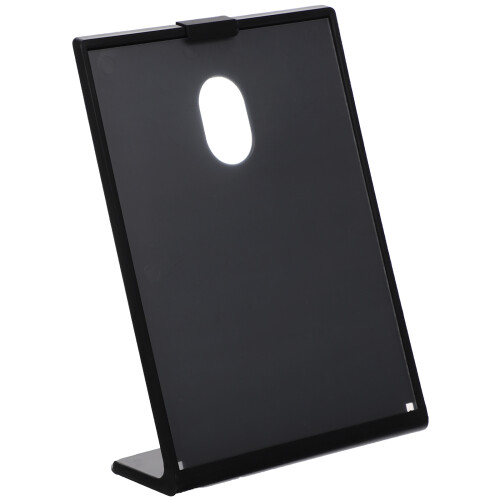 2St Zwarte Multifunctionele Sign Stand Menu En Prijs Display