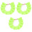 3Pièces Casquette Bain Bébé Vert Tpe Confortable Double 3