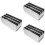 3Pièces Support Couteaux Métallique Séchage Rapide Rangement Cuisine 6