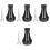 4Ensembles Sourdine Trompette Pratique ABS Compacte Noir Silence 3