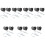 14Ensembles Attache Remorque En Acier Noir Durable Pour Remorques 4
