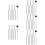 5Ensembles Accordage Guitare 440Hz Argent Usage Pro 10