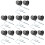 14Ensembles Attache Remorque En Acier Noir Durable Pour Remorques 10